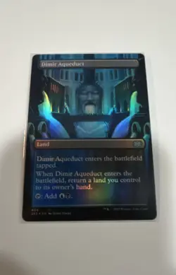 Dimir Aqueduct (Borderless) MTG Double Masters 2022 Foil - Image 1