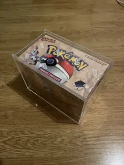 SEALED Pokemon Card Fossil Theme Deck Case Lockdown & Bodyguard Display Box WOTC - Image 2