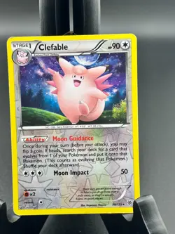 Clefable - 98/135 REVERSE HOLO - BW Plasma Storm - Pokemon TCG Card - Image 1
