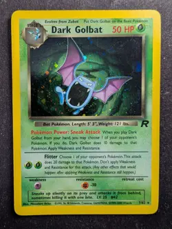 Dark Golbat - 7/82 - Team Rocket (Pokemon) NM #2 - Image 1