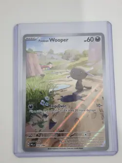 Paldean Wooper 102/094 Phantasmal Flames Illustration Rare Pokemon TCG - Image 1