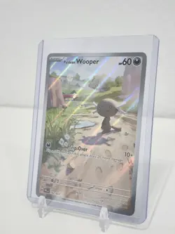 Paldean Wooper 102/094 Phantasmal Flames Illustration Rare Pokemon TCG - Image 3