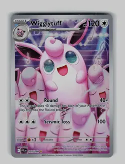 Wigglytuff 105/094 Illustration Rare Phantasmal Flames Pokemon Holo Near Mint - Image 1