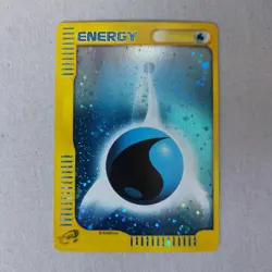 Water Energy Japanese 2002 Holo E-Series McDonald's Pokemon Promo *Double Swirl - Image 1