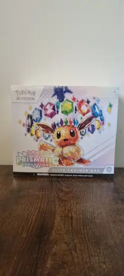 Pokemon TCG Prismatic Evolutions ETB Elite Trainer Box - Sealed - Image 1
