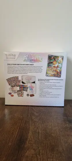 Pokemon TCG Prismatic Evolutions ETB Elite Trainer Box - Sealed - Image 2