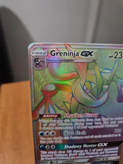 Pokemon TCG Greninja GX #133 Forbidden Light - Image 2