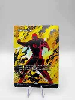 2026 MTG Marvel Seize the Day M 0073 Daredevil Borderless Magic Card FOIL - Image 1