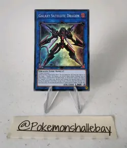 Galaxy Satellite Dragon CHIM-EN047 NM* 1st Edition Super Rare Yugioh Card - Image 1