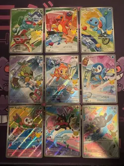 First Partner Illustration Series 1 Collection Full Set! 9 Cards - Image 1