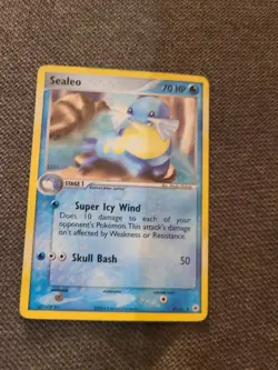 SEALEO 47/101 HOLO EX Hidden Legends Pokemon Card 2004 Near Mint - Image 1
