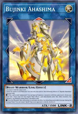 Bujinki Ahashima Yu-Gi-Oh! DUOV-EN018 1st Ultra Rare - Image 1