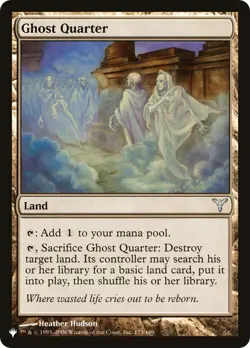 MTG Ghost Quarter (DIS) - 173/180 / English / Near Mint - Image 1