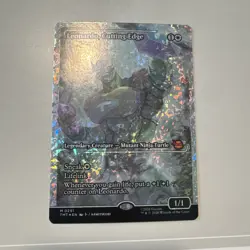 Leonardo Cutting Edge 291 MTG : Teenage Mutant Ninja Turtles - Fracture Foil - Image 1