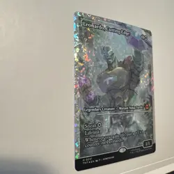 Leonardo Cutting Edge 291 MTG : Teenage Mutant Ninja Turtles - Fracture Foil - Image 3