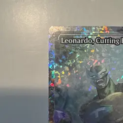 Leonardo Cutting Edge 291 MTG : Teenage Mutant Ninja Turtles - Fracture Foil - Image 5