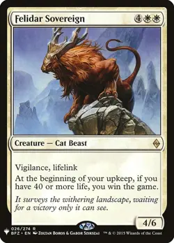 MTG Felidar Sovereign - 26 / English / Lightly Played - Image 1