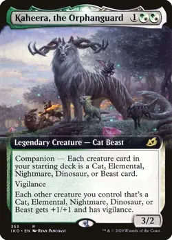 MTG Kaheera, the Orphanguard (Extended Art) - 353 / English / Lightly Played - Image 1