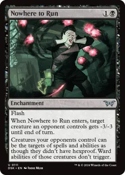 Foil - Nowhere to Run - 111 / NM / English MTG - Image 1
