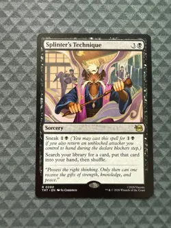 MTG Splinter’s Technique #0080 Rare Teenage Mutant Ninja Turtles (TMT) - Image 1