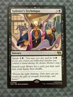 MTG Splinter’s Technique #0080 Rare Teenage Mutant Ninja Turtles (TMT) - Image 2