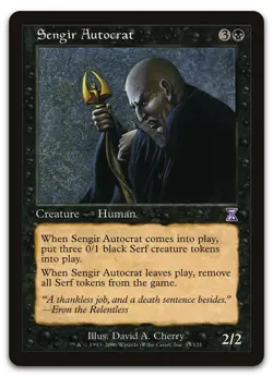 Sengir Autocrat #45 (NM) Timeshifted TSB Magic MTG - Image 1