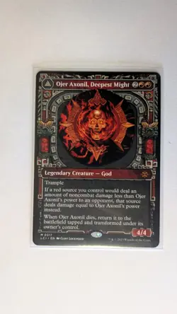 MTG - Ojer Axonil, Deepest Might - LCI - 317 - Showcase Mythic - NM - Image 1