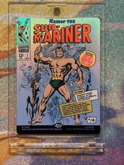 Wizards of the Coast MTG Namor the Sub-Mariner Alt Art Rare EN Regular Foil - Image 1