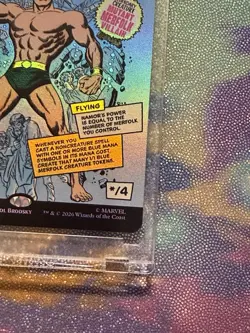 Wizards of the Coast MTG Namor the Sub-Mariner Alt Art Rare EN Regular Foil - Image 4