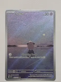 Pokemon Cleffa Illustration Rare SV03: Obsidian Flames 202/197 NM - Image 3