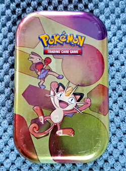 Pokemon Sammelkartenspiel - Mini-Tin-Box Karmesin & Purpur - 151 - Neu - Image 1