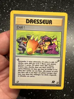 Carte Pokemon Wizard Team Rocket Defi !Dresseur 74/82 Francais Fr - Image 2
