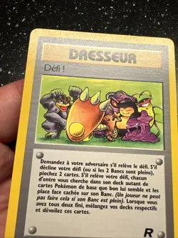 Carte Pokemon Wizard Team Rocket Defi !Dresseur 74/82 Francais Fr - Image 3