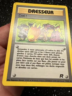 Carte Pokemon Wizard Team Rocket Defi !Dresseur 74/82 Francais Fr - Image 4