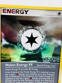 Pokemon EX Delta Species - Holon Energy FF 104/113 Reverse Holo - Image 1