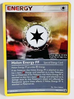 Pokemon EX Delta Species - Holon Energy FF 104/113 Reverse Holo - Image 3