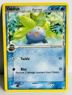 Oddish δ 73/110 | Holon Phantoms | Pokemon TCG - VINTAGE 2006 - Image 1