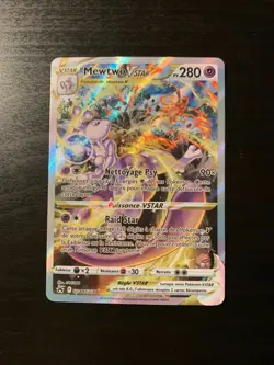Carte Pokemon : Mewtwo Vstar GG44/GG70 Zenith Supreme Francaise - Image 1