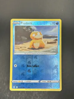 Psyduck 024/203 Common Evolving Skies Pokemon Reverse Holo Near Mint EN - Image 1
