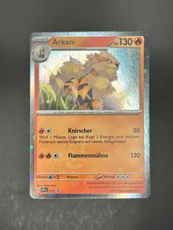 Arcanine 011 Holo Promo Scarlet & Violet Promo Pokemon Near Mint DE - Image 1