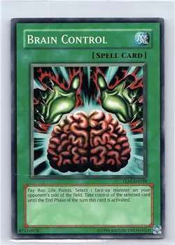 BRAIN CONTROL TLM-EN038 SUPER RARE THE LOST MILLENNIUM YU-GI-OH UNLIMITED MP - Image 1