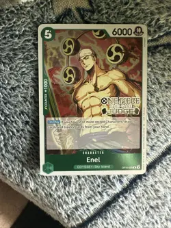 One Piece Promotion Cards #OP10-025 Enel (Judge Pack Vol. 6) - Image 1