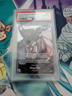 2023 One Piece Magellan OP04 Special Alternate Art #OP02-085 PSA 10 Gem Mint - Image 2
