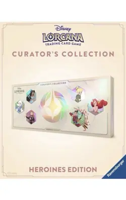 PRESALE 7/17 DISNEY LORCANA CURATOR’S COLLECTION: HEROINES EDITION FAST SHIPPING - Image 1