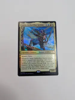 MTG - Satya, Aetherflux Genius (Foil) - Commander: Modern Horizons 3 NM/M Cond - Image 1