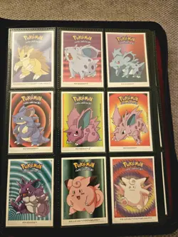 Pokemon Dunkin Boomer 2000 Complete Sticker Card Set In Card Guardian Binder - Image 3