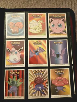 Pokemon Dunkin Boomer 2000 Complete Sticker Card Set In Card Guardian Binder - Image 4