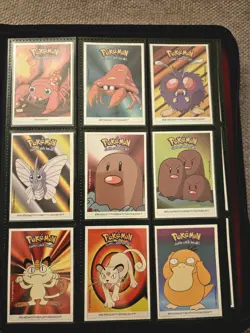 Pokemon Dunkin Boomer 2000 Complete Sticker Card Set In Card Guardian Binder - Image 5