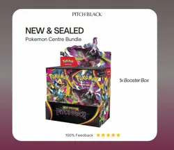Pokemon TCG Mega Evolution Pitch Black Booster Box (36 packs) PRESALE - Image 1