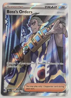 Boss's Orders SV02: Paldea Evolved 248/193 Full Art Rare Secret Holo Pokemon - Image 1